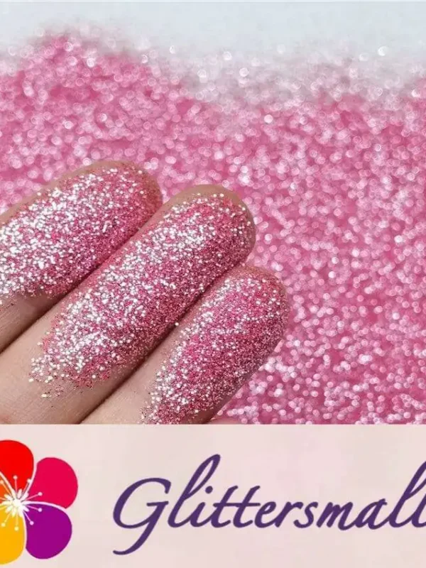 0.2mm Tender Pink Glitter Pure Color B0920