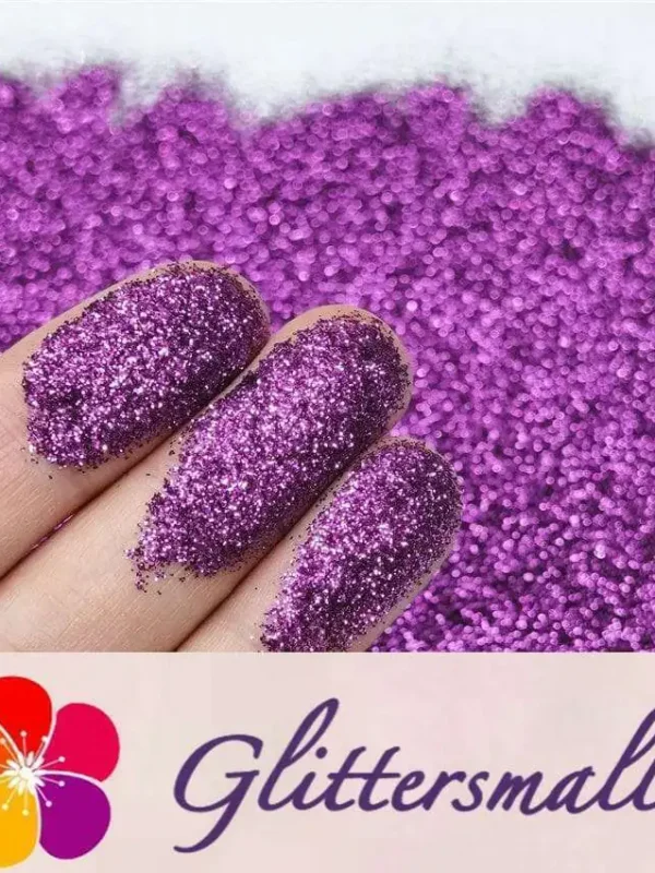 0.2mm Professional Cosmetic Glitter For Lip Gloss, Lipstick Purple FCH800