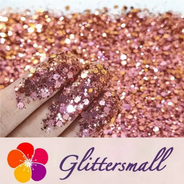 Mixed Hexagon Phantom Iridescent Glitter XCC003C
