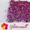 General Mixed Iridescent Phantom Purple Glitter C-BSL003