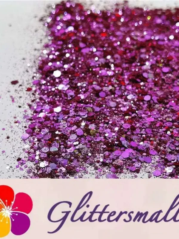 General Mixed Iridescent Phantom Purple Glitter C-BSL003