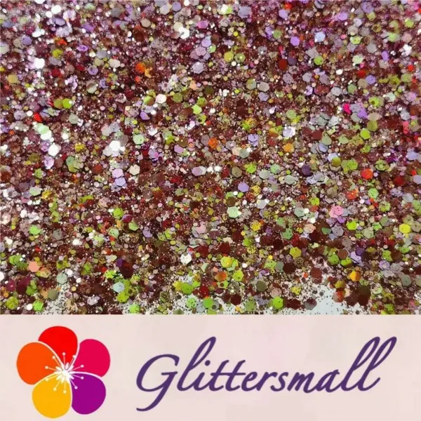 General Mixed Iridescent Phantom Purple Glitter C-BSL003