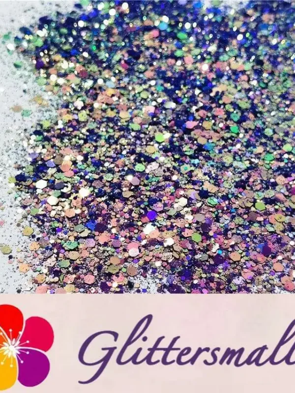 General Mixed Iridescent Phantom Purple Glitter C-BSL010