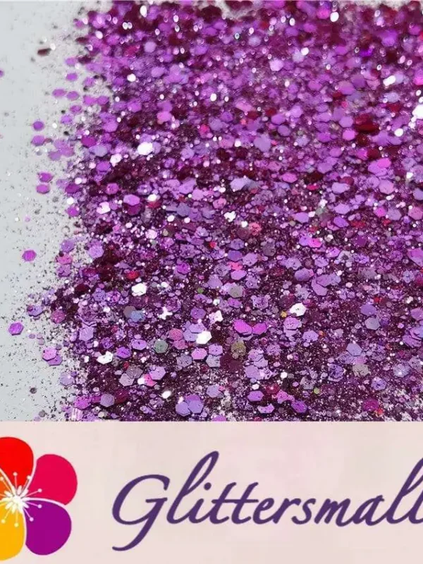 General Mixed Iridescent Phantom Purple Glitter C-BSL009
