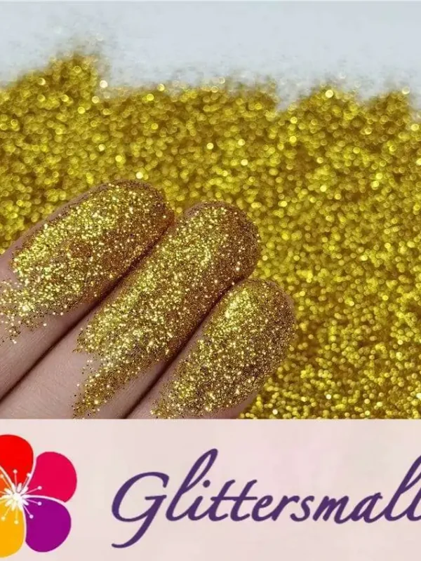 0.2mm Gold Glitter Pure Color B0202