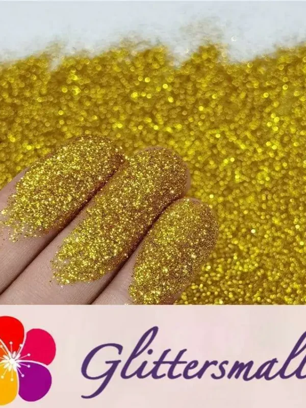 0.2mm Dark Gold Fine Glitter Pure Color B0205