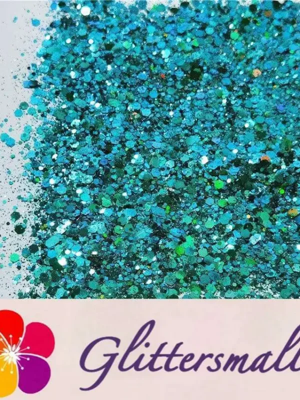 General Mixed Iridescent Phantom Lake Green Glitter C-BSL006