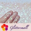 General Mixed Iridescent Translucent Pink Glitter C003