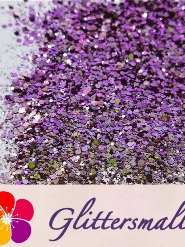 General Mixed Iridescent Phantom Purple Glitter C-BSL7822