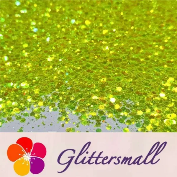 General Mixed Fluorescent Green High Brightness Glitter FC330