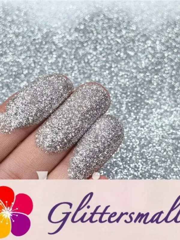 0.2mm Silver Glitter Pure Color B0100