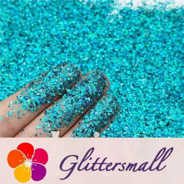 IMG_20200722_203413.webp Holographic Lake Blue Cellophane Holo Shards Confetti Glitter LB0701 2x2