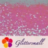 3mm Petals Shaped Iridescent Pink Glitter C018R