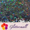 IMG_20200819_204856.webp 3/4/5mm Mixed Four Pointed Star Shapes Laser Black Glitter LB01000
