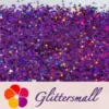 IMG_20200819_210817.webp 3/4/5mm Mixed Four Pointed Star Shapes Laser Purple Glitter LB0800