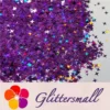 IMG_20200819_210855.webp 3/4/5mm Mixed Four Pointed Star Shapes Laser Purple Glitter LB0800