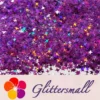 IMG_20200819_210911.webp 3/4/5mm Mixed Four Pointed Star Shapes Laser Purple Glitter LB0800