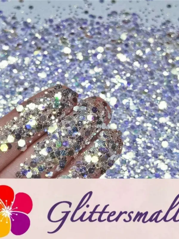 General Mixed High Brightness Bluish Violet Purple Glitter FC-F321A