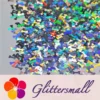 IMG_20200916_212151.webp 6mm Holographic Silver Bone Shaped Glitter LB0100