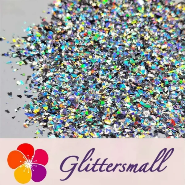 IMG_20200916_213247.webp Holographic Silver Cellophane Glitter Flakes Holo Shards LB0100 4x4