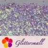 Iridescent Cellophane Glitter Flakes Shard C004 4x4
