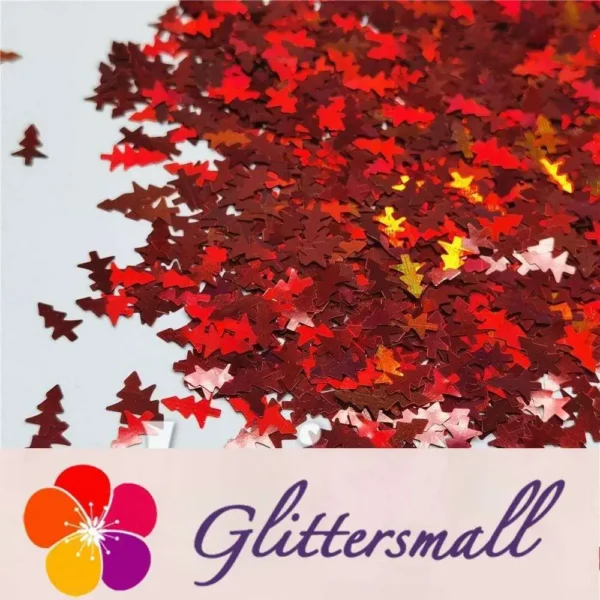 IMG_20200924_194409_5e4a6ec9-c8d8-4437-b674-1117a249cf2a.webp Christmas Tree Shaped Holographic Red Glitter LB0300