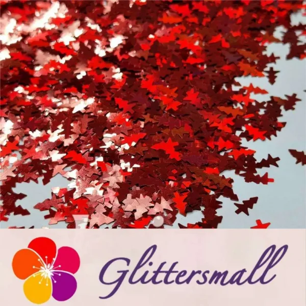 IMG_20200924_194436_4c29e110-a870-42e1-b768-3696fbfc3c5b.webp Christmas Tree Shaped Holographic Red Glitter LB0300