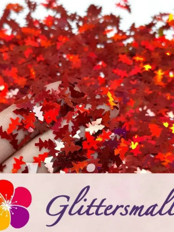 IMG_20200924_194611_0b4c479d-77ad-4b51-a4d7-ba51492ce662.webp Christmas Tree Shaped Holographic Red Glitter LB0300