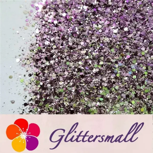 General Mixed Iridescent Phantom Purple Glitter C-BSL7824