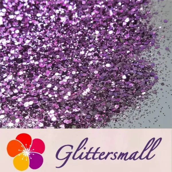 General Mixed Iridescent Phantom Purple Glitter C-BSL7824