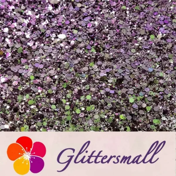 General Mixed Iridescent Phantom Purple Glitter C-BSL7824