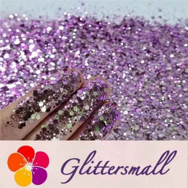 General Mixed Iridescent Phantom Purple Glitter C-BSL7824
