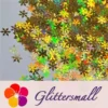IMG_20200926_193309.webp 9mm Snowflake Shaped Holographic Gold Glitter LB0210