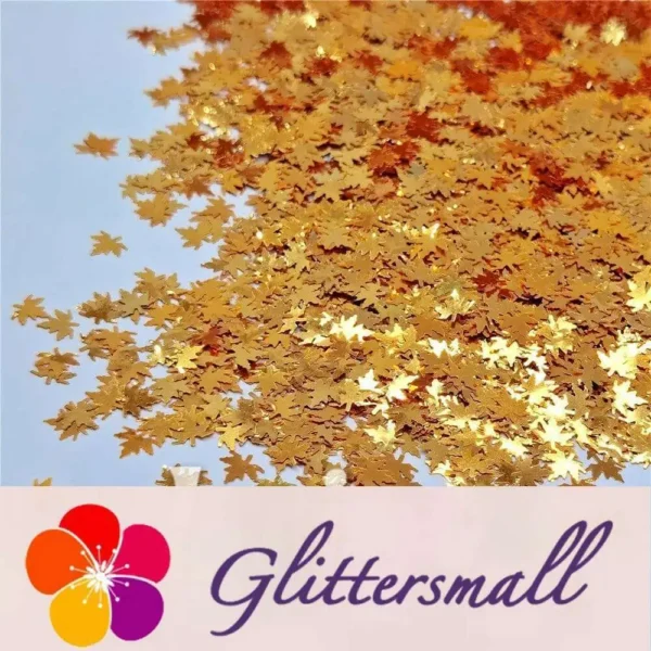 IMG_20200926_195925.webp 6mm Golden Maple Leaf Leaves Shaped Glitter B0224