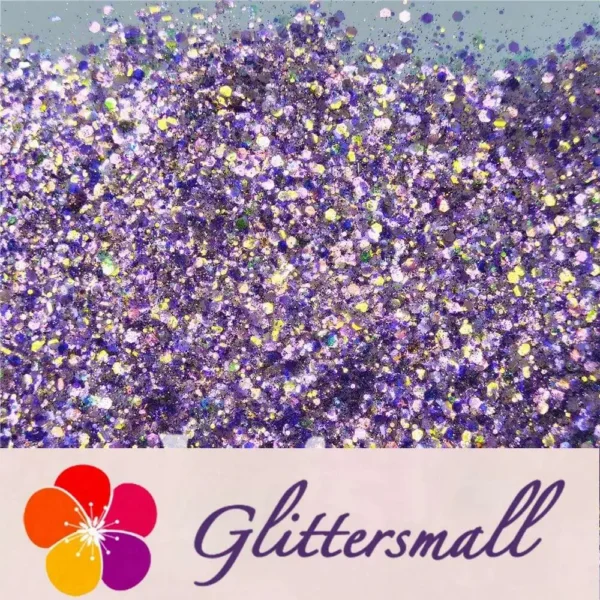 Bright Purple Galaxy (By Morgentau.JS) Custom Mixed Glitter WAL908