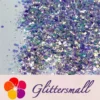 Bright Purple Galaxy (By Morgentau.JS) Custom Mixed Glitter WAL908
