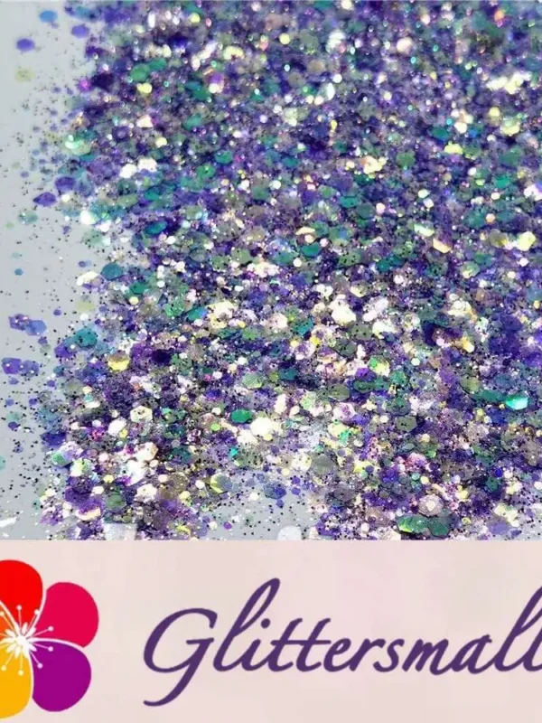 Bright Purple Galaxy (By Morgentau.JS) Custom Mixed Glitter WAL908