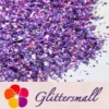 Holographic Light Purple Cellophane Glitter Flakes Holo Shards LB0802 4x4