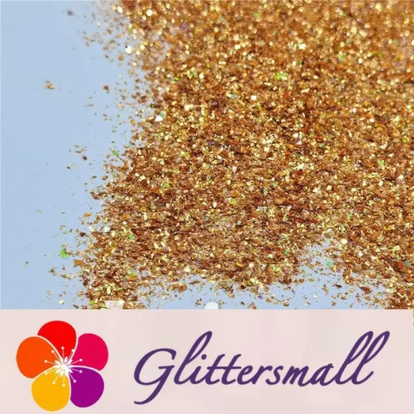 IMG_20201012_191936.webp 2x2 Glitter Holo Shards (Flakes) Holographic Pigment Orange Gold Glitter SLG014-N