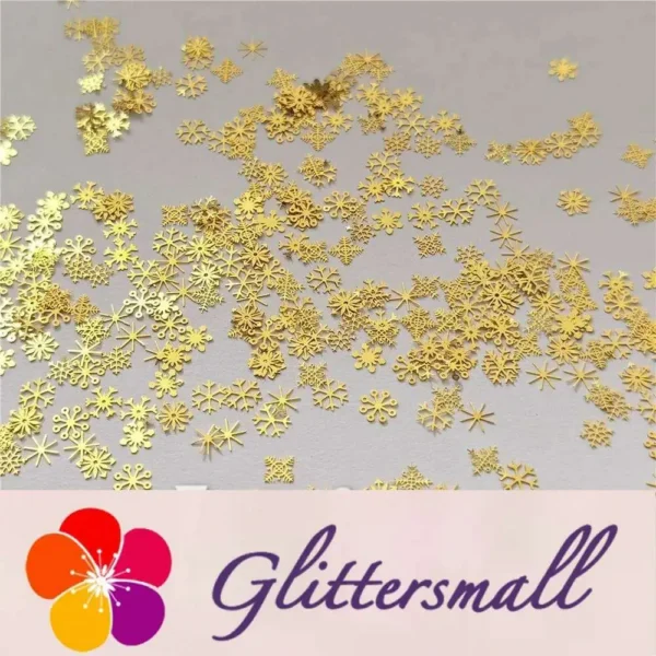 IMG_20201019_155643_a9edbfdb-ce50-4bc3-811f-43d59c7b59bc.webp 3mm Golden Mixed Snowflakes Shaped Metal Glitter MC201