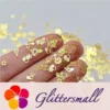Mixed Golden Christmas Special Shaped Metal Glitter MC202