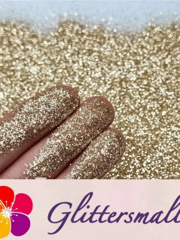 0.3mm Luxury Gold Fine Glitter Pure Color B0217