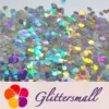 IMG_20201112_195419.webp 9mm Butterfly Shaped Holographic Silver Glitter LB0100