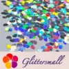 IMG_20201112_195436.webp 9mm Butterfly Shaped Holographic Silver Glitter LB0100