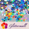 IMG_20201112_195455.webp 9mm Butterfly Shaped Holographic Silver Glitter LB0100