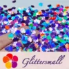 IMG_20201112_201533.webp 9mm Butterfly Shaped Holographic Light Purple Glitter LB0802
