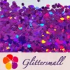 IMG_20201112_202130.webp 9mm Butterfly Shaped Holographic Purple Glitter LB0800