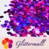 IMG_20201112_202209.webp 9mm Butterfly Shaped Holographic Purple Glitter LB0800