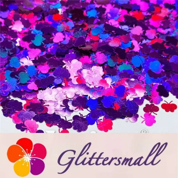 IMG_20201112_202232.webp 9mm Butterfly Shaped Holographic Purple Glitter LB0800