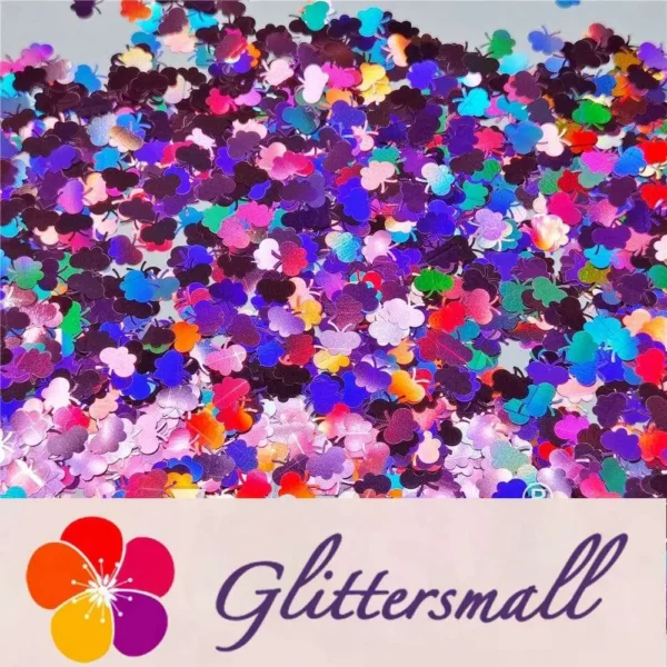 IMG_20201112_202613.webp 9mm Butterfly Shaped Holographic Pink Glitter LB0901